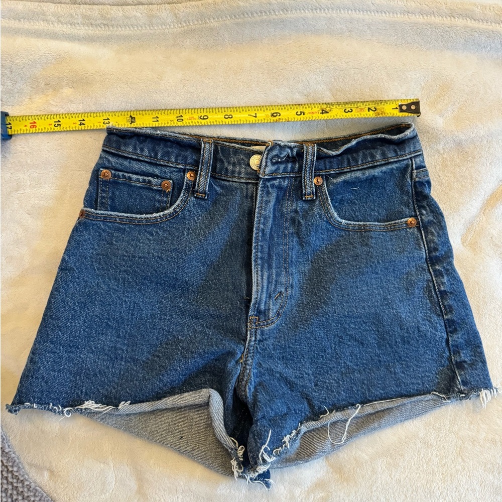 Abercrombie Denim Blue Women's Shorts